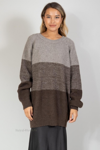 Джемпер из пуха яка freesize 1921-24