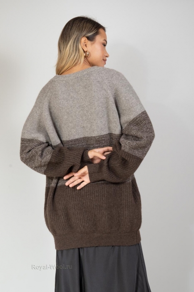 Джемпер из пуха яка freesize 1921-24