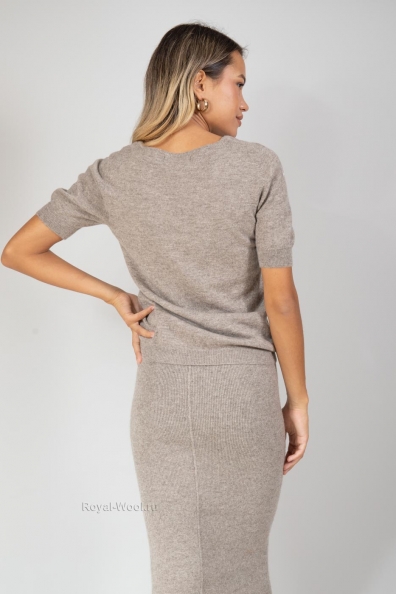 Джемпер с коротким рукавом 408-NF