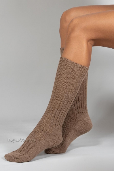 Высокие носки из верблюжки 361