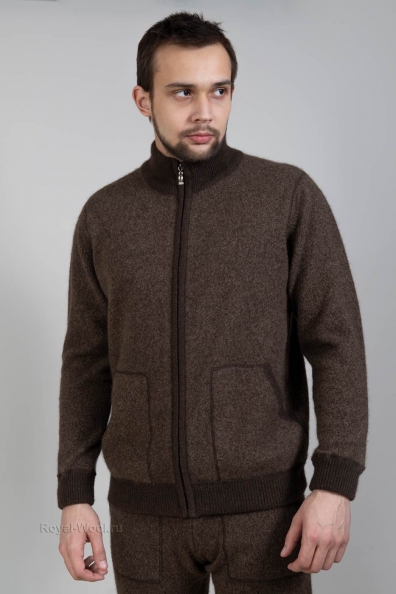 Джемпер шерстяной на молнии 1911-56MM