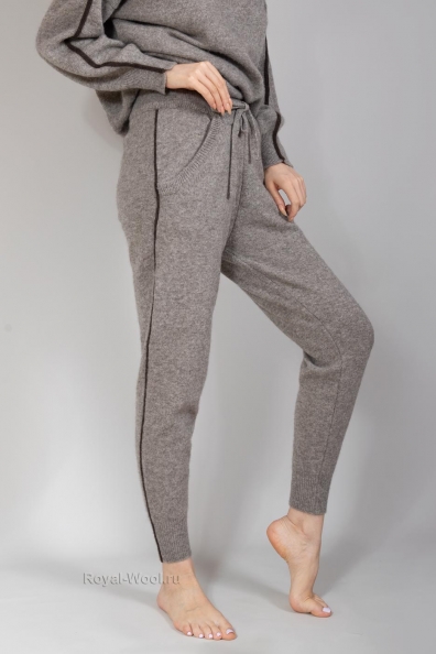 Брюки шерстяные с полоской 1911-52-1MW