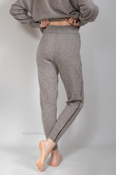 Брюки шерстяные с полоской 1911-52-1MW