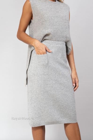 Юбка средней длины прямая 1921-97-14