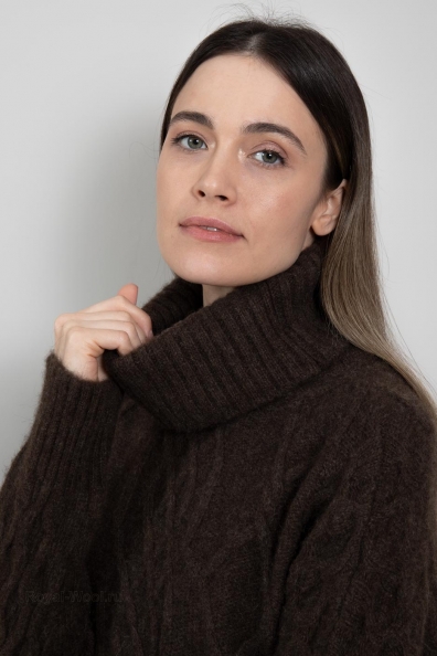 Шерстяной свитер женский зимний 1921-31-M-2