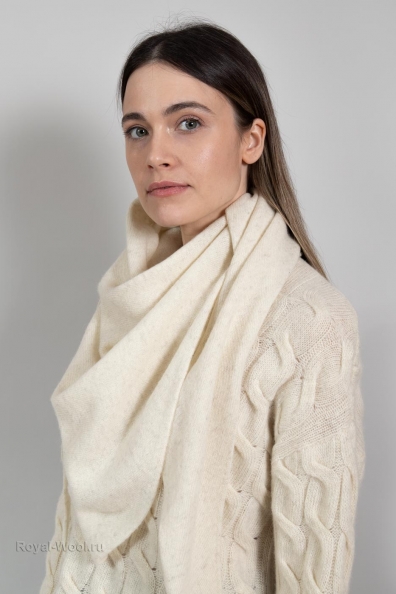 Косынка из шерсти ягненка 198-1-М