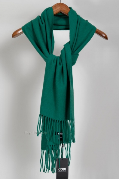 Шарф кашемир зеленый 760-50