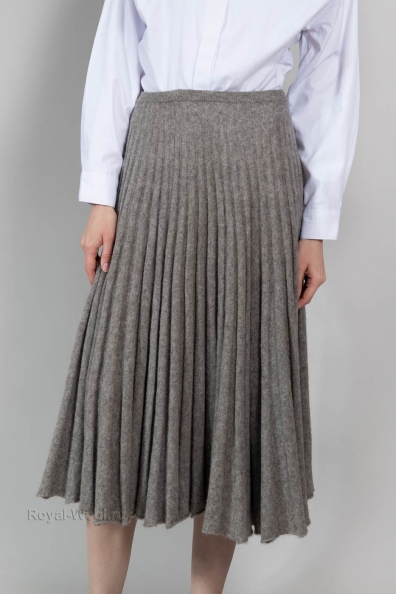 Юбка плиссе шерстяная 1921-97-М