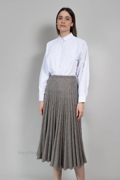 Юбка плиссе шерстяная 1921-97-М