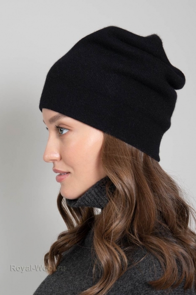 Шапка двухсторонняя черная-серая 750-SF-12