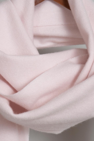 Шарф кашемировый розовый нежный 760-58