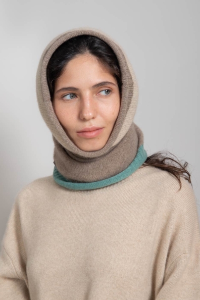 Шарф-снуд кашемировый цветной 760-GE-5