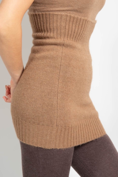 Пояс для поясницы из верблюжьей шерсти вязаный 103-2КН