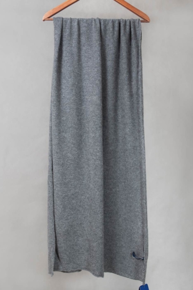 Серый палантин мужской трикотажный 154-3G-5M