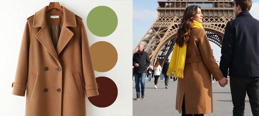 Шарфы для коричневого пальто