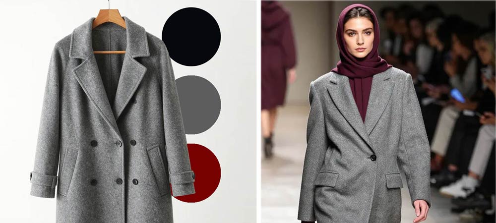 Шарфы для серого пальто